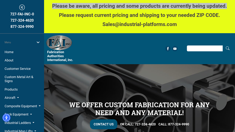 Fabrication Authorities International, Inc.