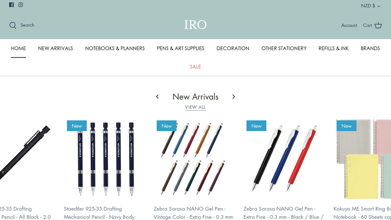 IRO | One-Stop Japanese Stationery Online Store in New Zealand