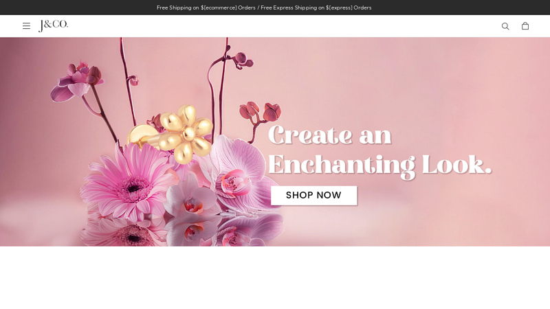 J&Co Jewellery | Where Timeless Luxury Jewelry Meets Everyday Wear C J&CO Jewellery