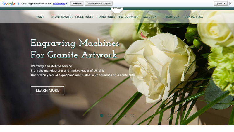 JCXstone - Focus on providing solutions for the stone (tombstone) industry