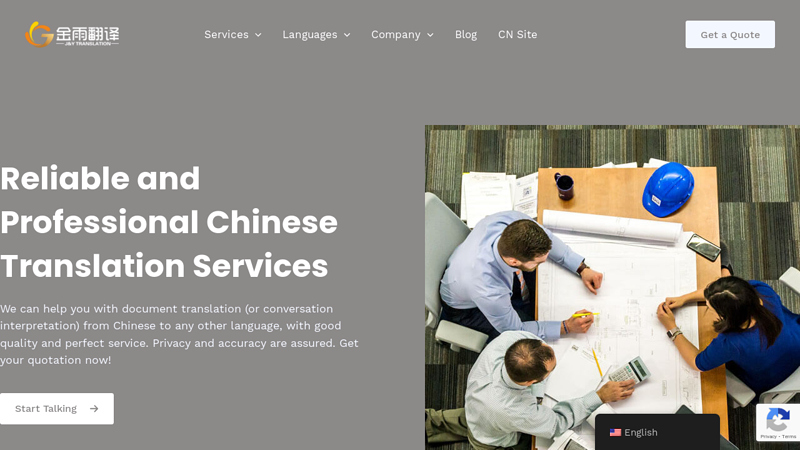 Professional Chinese Translation Company - Jinyu Translation