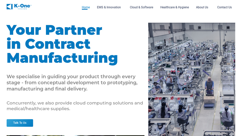 Home - K-one | One-Stop Technology Solutions Provider