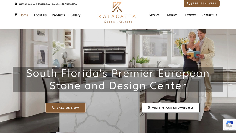 Bathroom & Kitchen Countertops, Granite, Marble, Porcelain, Quartz & Stone Countertops Slabs Distributor Miami FL - Kalacatta Stone, LLC