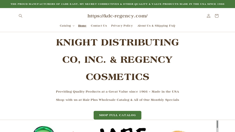Manufacturers of Jade East, My Secret Correctives & More C https://kdc-regency.com/