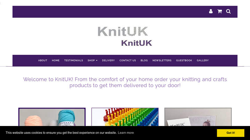 KnitUK - shop all of your yarn wool, needles, knitting looms, Hooks and crafts supplies online with FAST delivery!