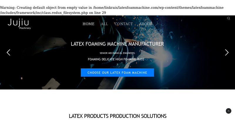 Latex Foam Machine Latex Pillow Latex Mattress Production Line Factory