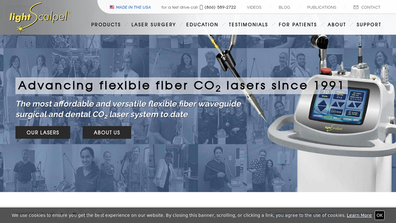 LightScalpel - Surgical CO2 Lasers - Dental Lasers - Soft Tissue Lasers