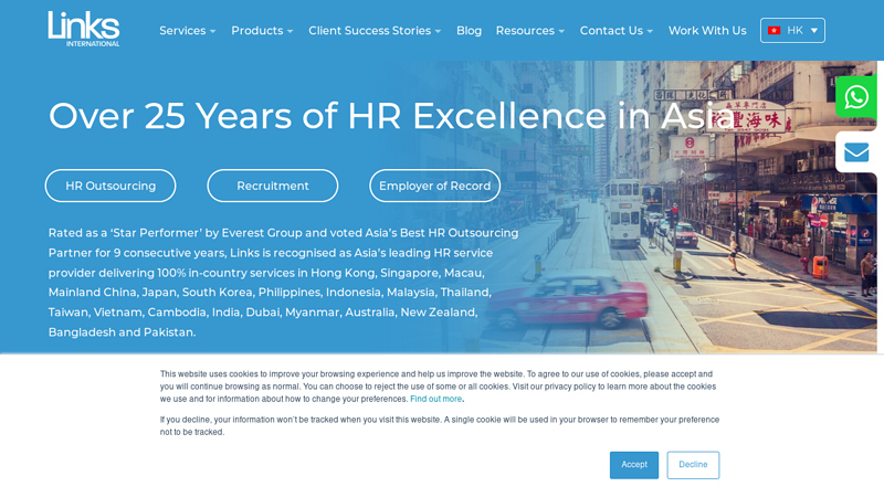 Links International | HR Outsourcing & Recruitment Agency in Hong Kong