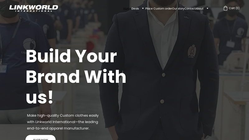 Clothing Manufacturing Services | Bulk Apparel Production | Design and Development | Linkworld International: Clothing & Sportswear Manufacturers