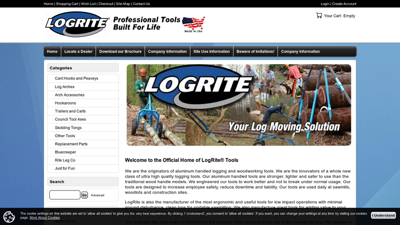 Home - Logrite.com - LogRite Tools LLC