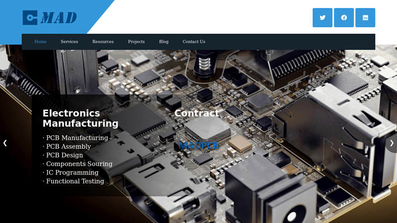 MADPCB MAD PCB is a best Printed Circuit Board Manufacturers in China