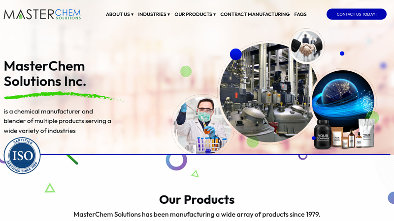 HOME | Master Chem Solutions Inc.