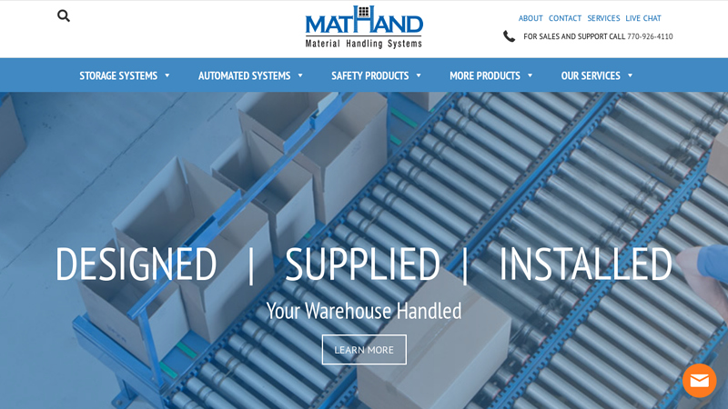 Material Handling Systems | Design, Supply & Installation | Mathand