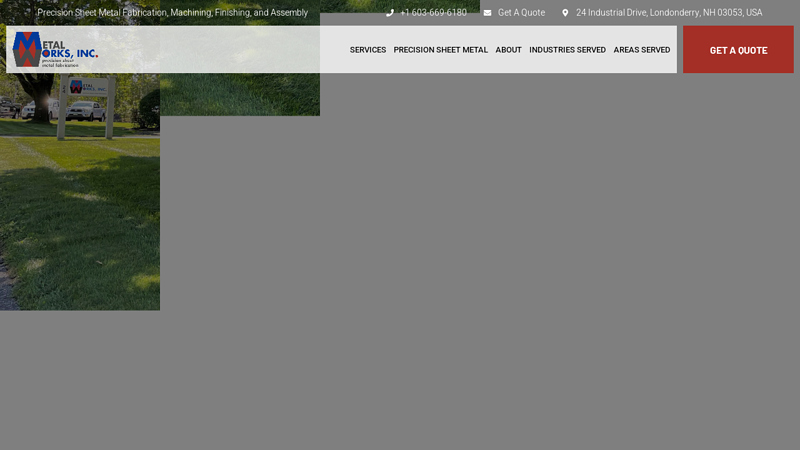 Metal Works, Inc. | Precision Sheet Metal Fabrication, Finishing, and Assembly