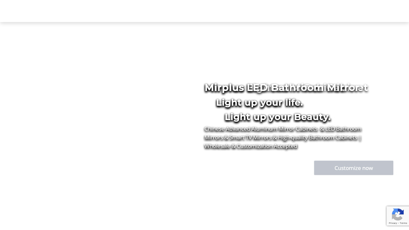 Mirplus-a high quality LED bathroom mirror supplier in China
