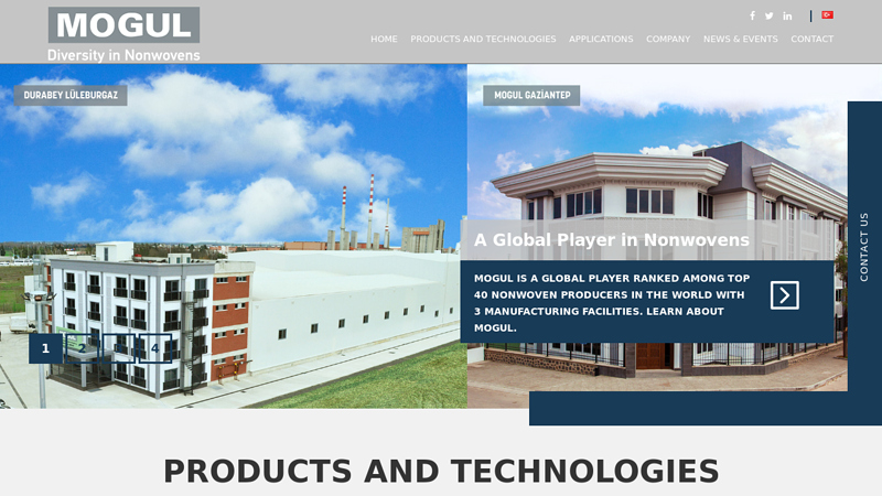Mogul Nonwoven, Spunbond, Meltblown and Composite fabrics