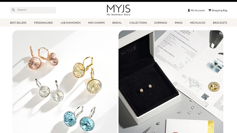 MYJS Jewellery | My Jewelry Story - Affordable Luxury Jewelry - Everyday Jewellery Online