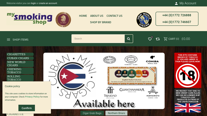 Mysmokingshop Tobacconist