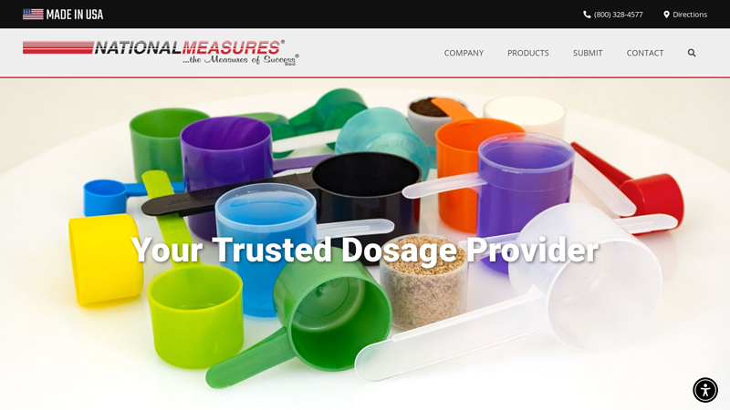 Plastic Scoops & Plastic Cups Manufacturer - Measuring & Dosage