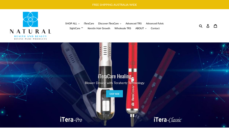 Natural Health and Beauty - iTeraCare Terahertz Healing Wands C Natural Health & Beauty
