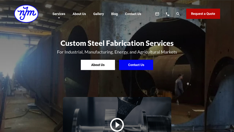 N.J. McCutchen, Inc. | Metal Fabrication Specialists | Stockton, CA