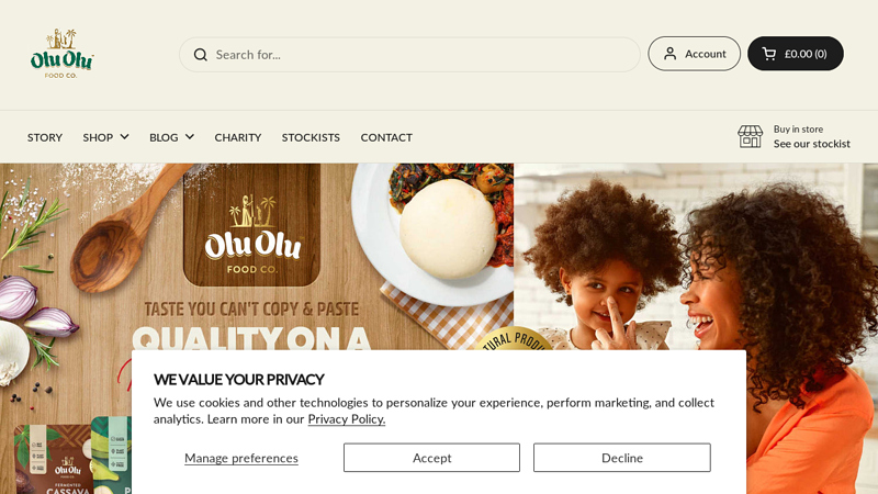 Olu Olu Foods - Authentic and ethically sourced Afro-Caribbean produce
