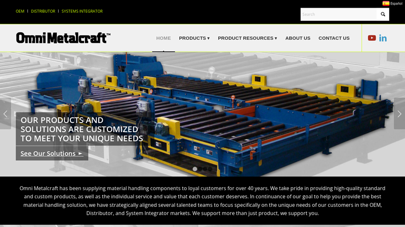 Quality Material Handling Equipment | Omni Metalcraft
