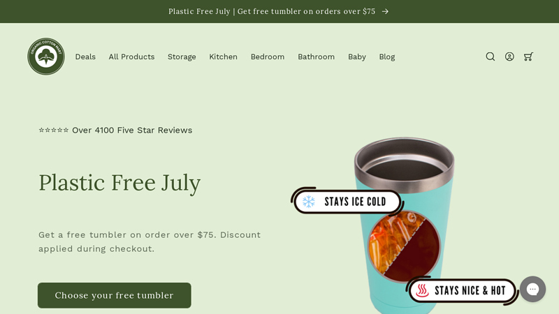 Organic Cotton Mart - Buy 100% Certified Organic Cotton Products