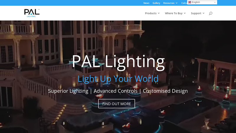 PAL Lighting - Swimming Pool Lighting and Water Features