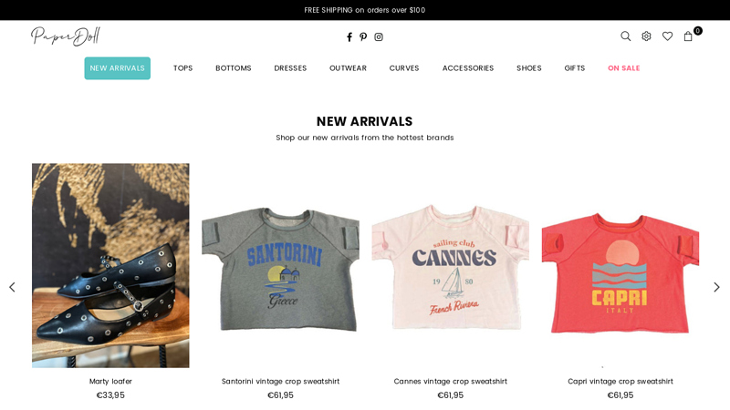 PaperDoll Clothing Boutique | Downtown Edmonton C PaperDoll Clothing Company Ltd