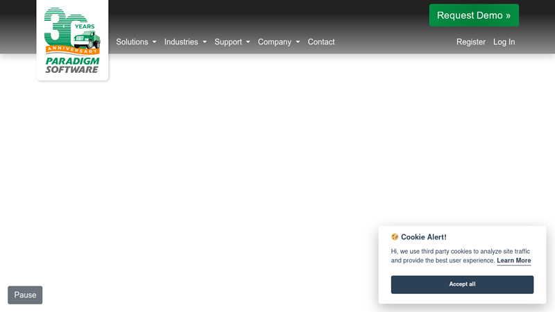 A Complete Weighing and Routing Solution | Paradigm Software, L.L.C.?