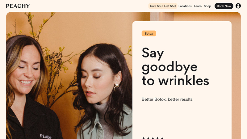 Preventative Botox in NY, DC, Chicago & Austin | Peachy Studio