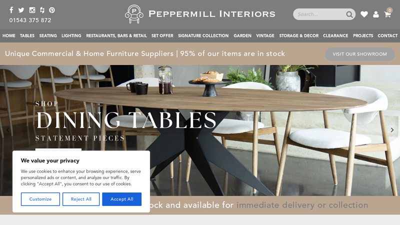 Peppermill Interiors | Home & Commercial Furniture Suppliers