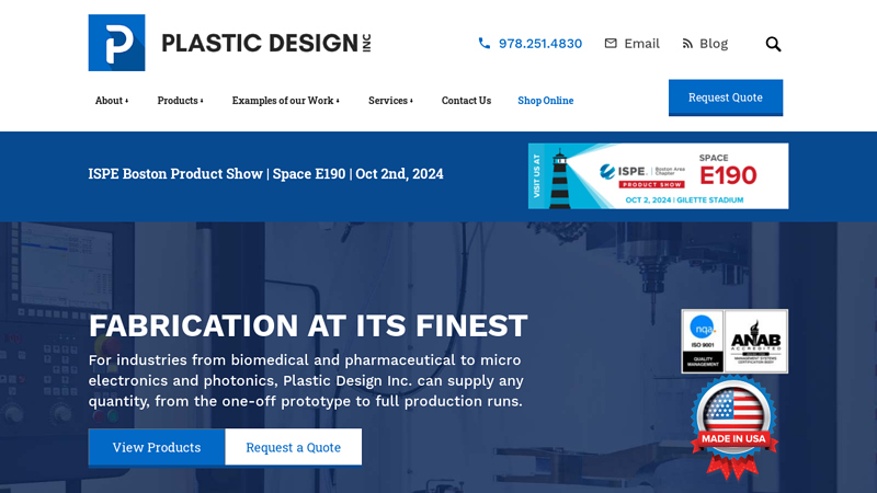 Home - Plastic Design, Inc.