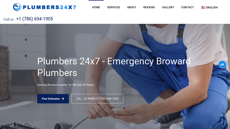 Plumbers near me | Emergency Broward Plumbers | (786) 694-1905