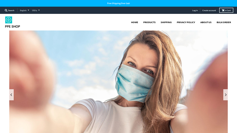 Personal Protective Equipment - Disposable Face Mask, N95 Mask C PPE Shop
