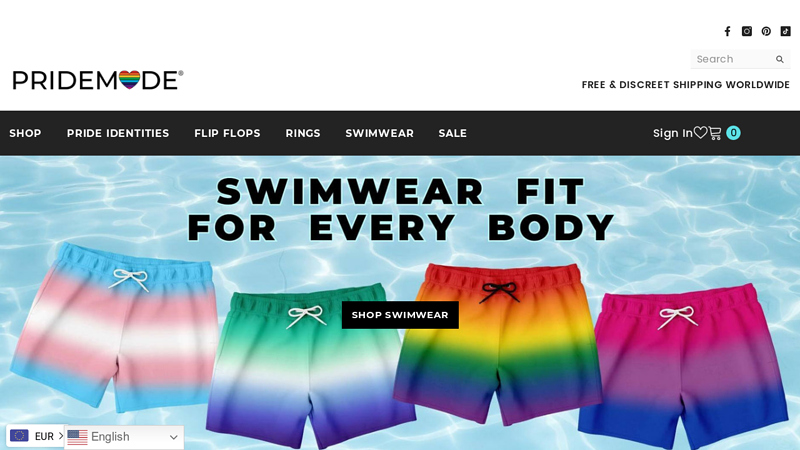 PRIDE MODE? | Inclusive LGBTQ+ Pride Clothing, Jewelry, & Accessories