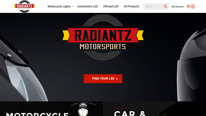 Motorcycle LED Lighting by Radiantz Motorsports