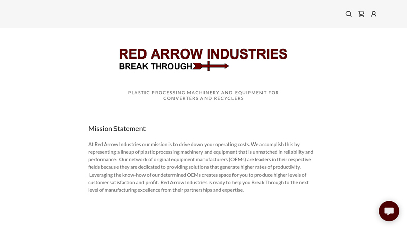 Red Arrow Industries - Plastic Processing Machinery