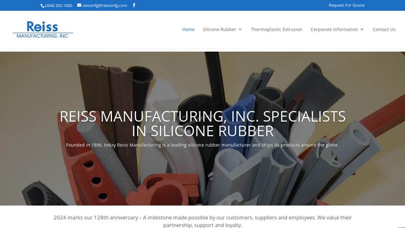 Silicone Rubber Manufacturer | Reiss Manufacturing