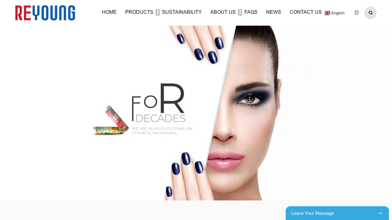 Cosmetic Packaging Manufacturers, Packaging Cosmetics, Cosmetic Tube Manufacturers - Reyoung