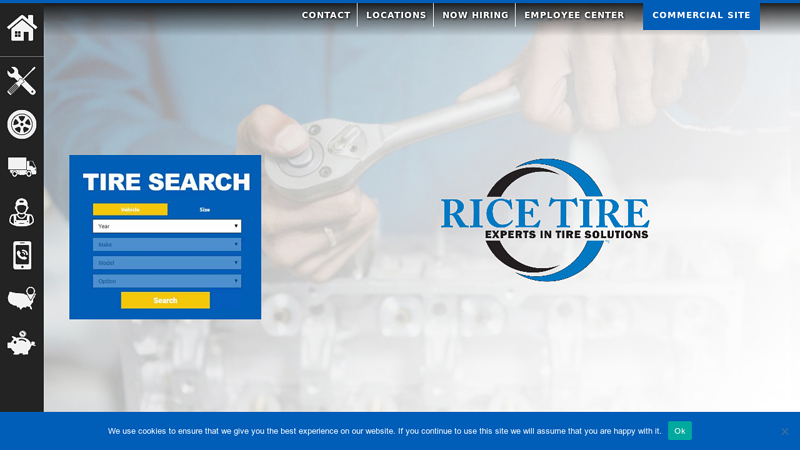 Rice Tire | Locations In Maryland, Virginia, DC | Tire Shops