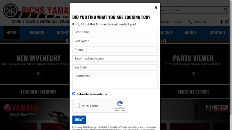 Motorcycle, ATV, UTV Dealer near Chicago | Richs Yamaha | CFMoto, Kayo, SSR