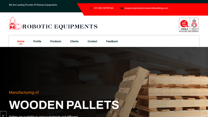 Material Handling Equipment, Pallets, Pallet Trucks, Pallet Stackers, Scissors Lifting Platform, Mumbai, India