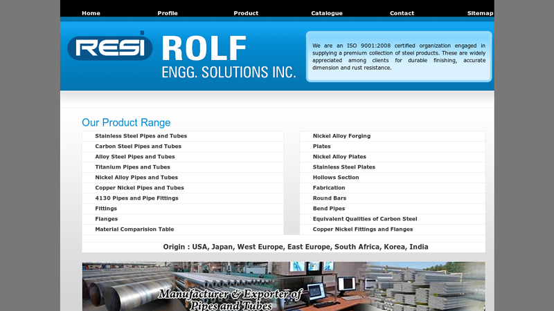 Manufacturer & Suppliers of Stainless Steel | Carbon Steel | Alloy Steel Pipes & Tubes