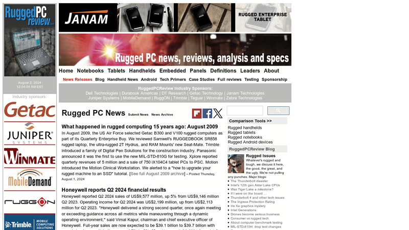 Rugged PC Review - your source for rugged computing reviews and specs