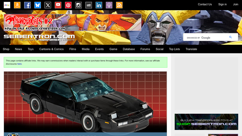 Seibertron.com: Transformers toys, comics, movies, games, news, galleries and more!