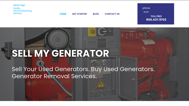 Sell Your Generator To Liquis - Generator Removal Services