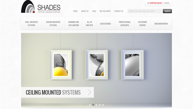 Shop Shades Picture hanging systems is the world