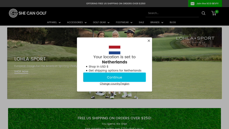 SHE CAN GOLF - Fashion On The Fairway - women